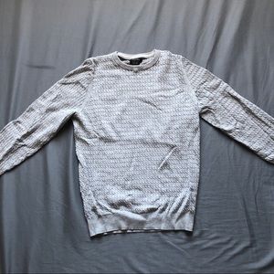 Massimo Dutti Men’s Cableknit Sweater (S)